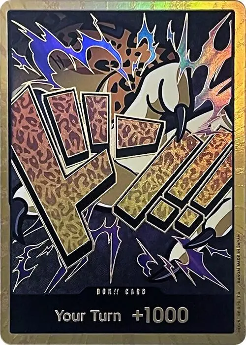 Carta DON!! Card (Rob Lucci) (Gold)