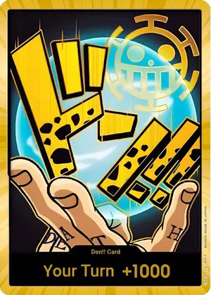 Carta DON!! Card (Trafalgar Law) (Gold)