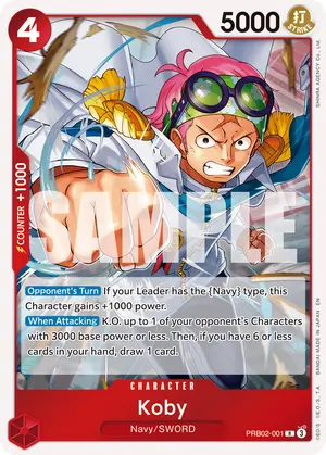Carta Koby PRB02-001