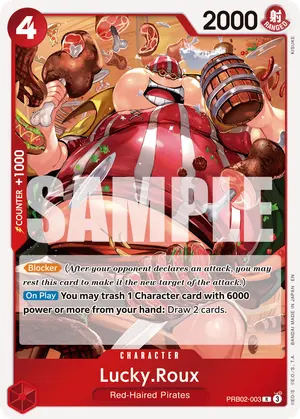 Carta Lucky.Roux PRB02-003
