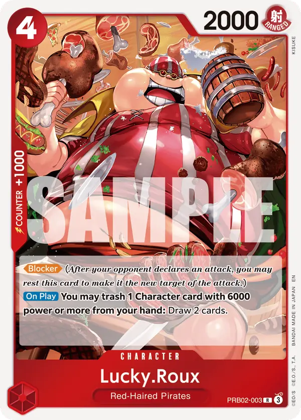 Carta Lucky.Roux PRB02-003