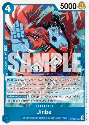 Carta Jinbe PRB02-007