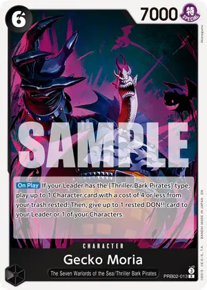 Carta Gecko Moria PRB02-013