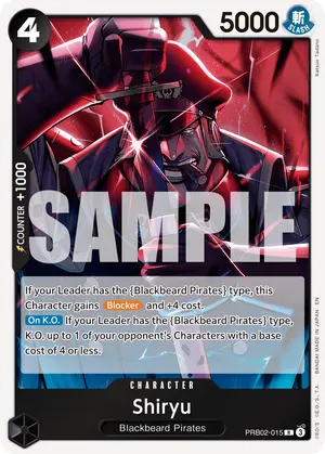 Carta Shiryu PRB02-015