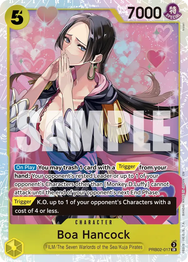 Carta Boa Hancock PRB02-017