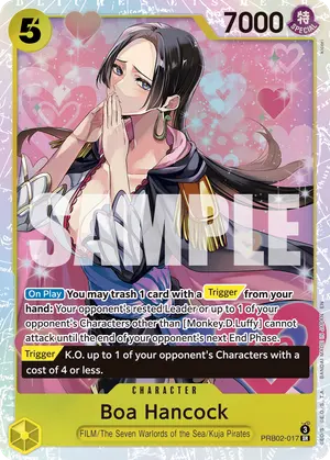 Carta Boa Hancock PRB02-017