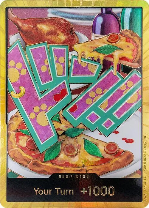 Carta DON!! Card (Bonney) (Gold)