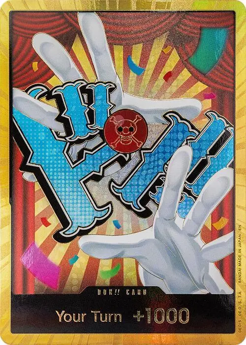 Carta DON!! Card (Buggy) (Gold)
