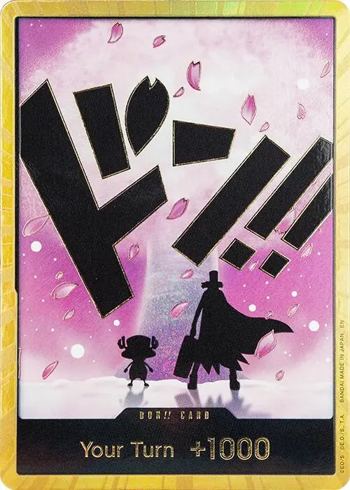 Carta DON!! Card (Chopper) (Gold)