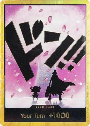 Carta DON!! Card (Chopper) (Gold)