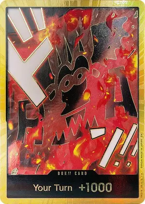 Carta DON!! Card (Dragon) (Gold)