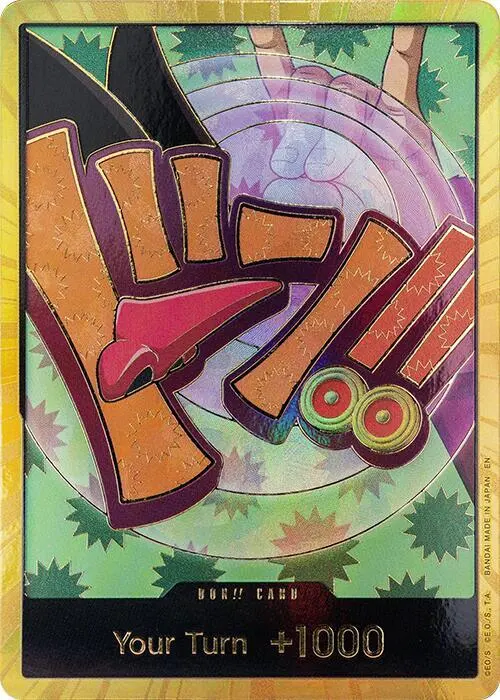 Carta DON!! Card (Foxy) (Gold)