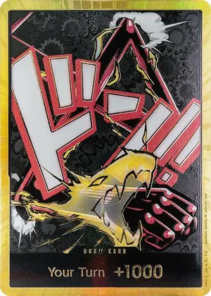 Carta DON!! Card (Gear 4 Luffy) (Gold)