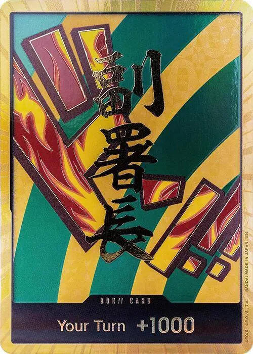Carta DON!! Card (Hannyabal) (Gold)