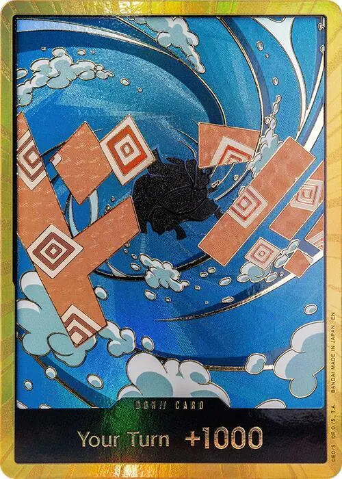 Carta DON!! Card (Jinbe) (Gold)