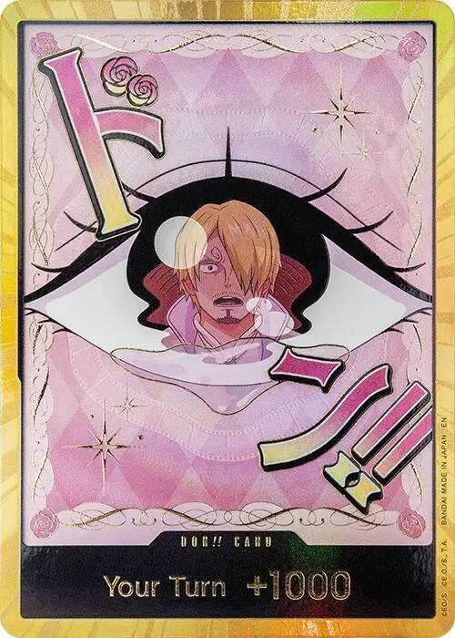 Carta DON!! Card (Pudding) (Gold)