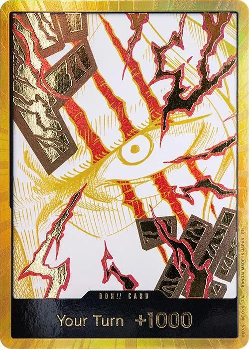 Carta DON!! Card (Shanks) (Gold)