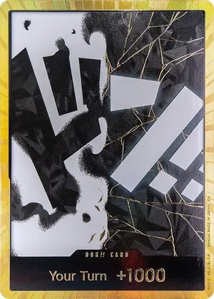 Carta DON!! Card (Teach) (Gold)