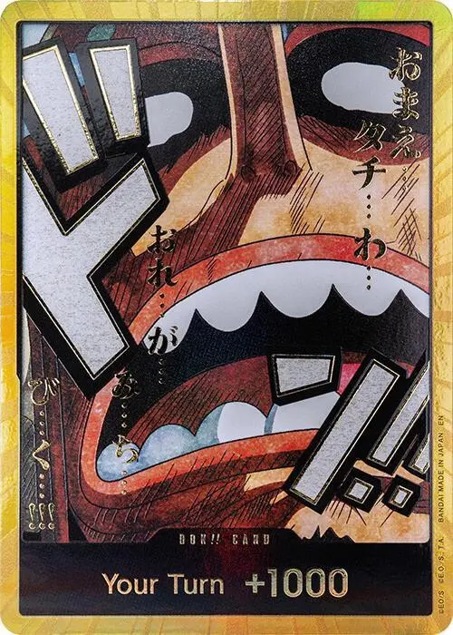 Carta DON!! Card (Usopp) (Gold)
