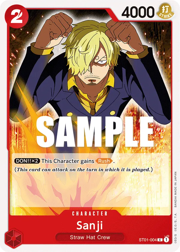 Carta Sanji ST01-004