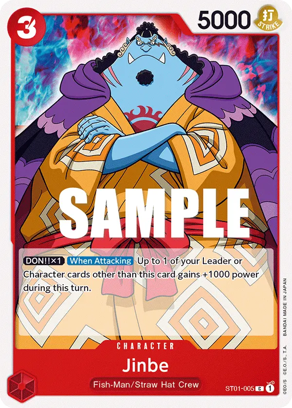 Jinbe ST01-005 card