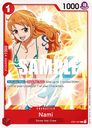 Carta Nami ST01-007