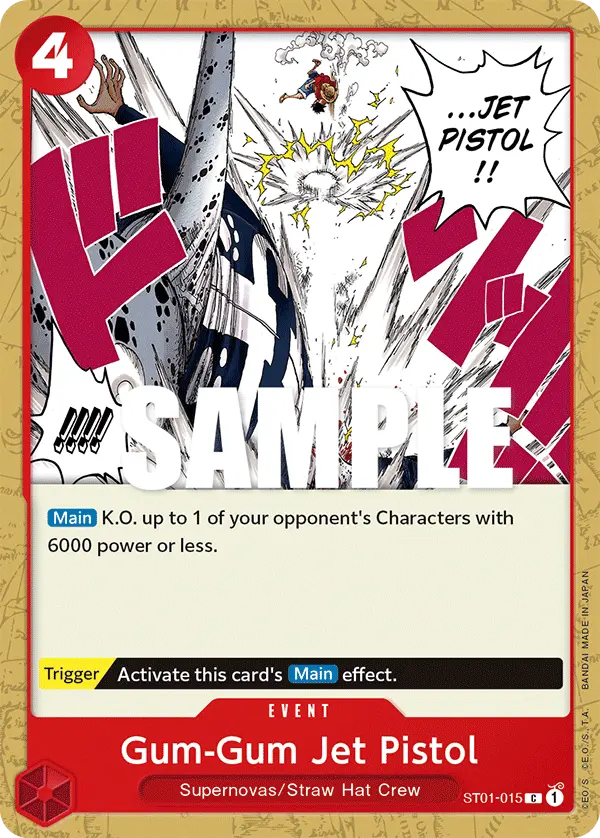 Carta Gum-Gum Jet Pistol ST01-015