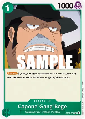 Carta Capone"Gang"Bege ST02-004