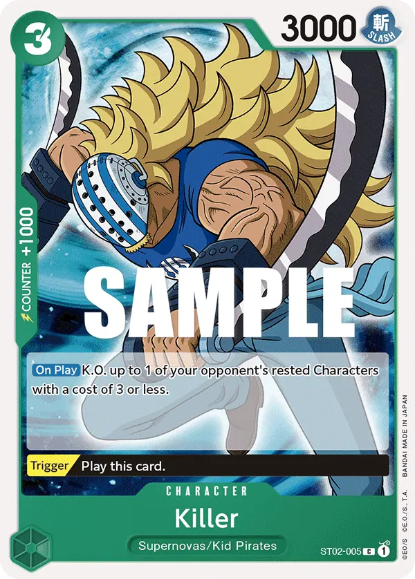 Carta Killer ST02-005