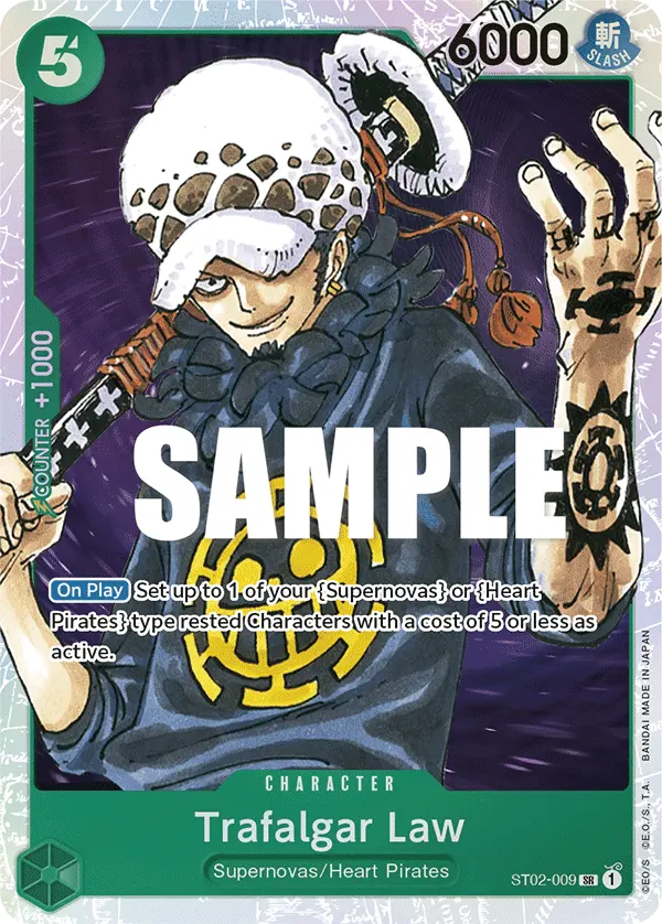 Carta Trafalgar Law ST02-009