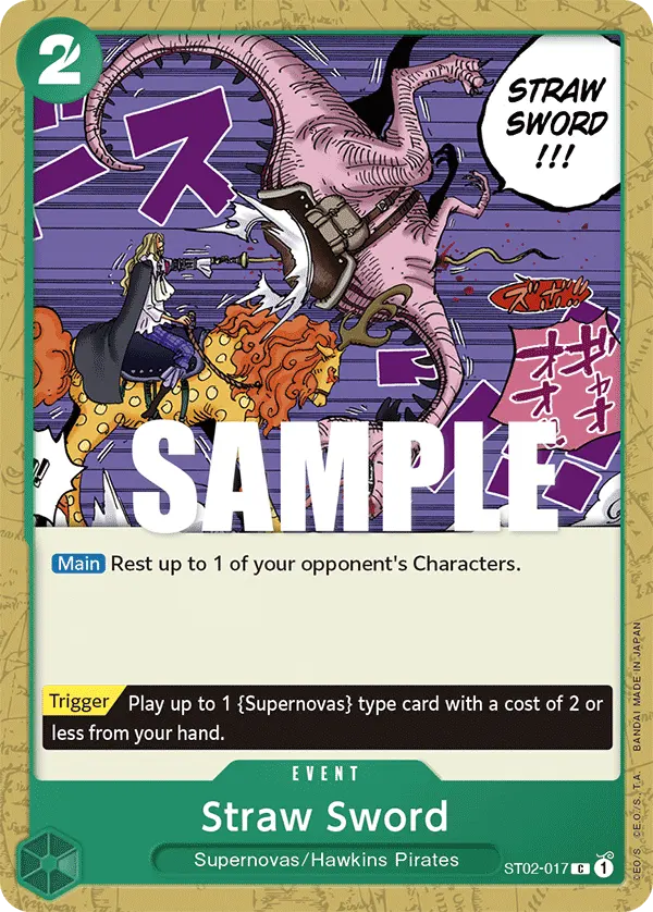 Straw Sword ST02-017 card