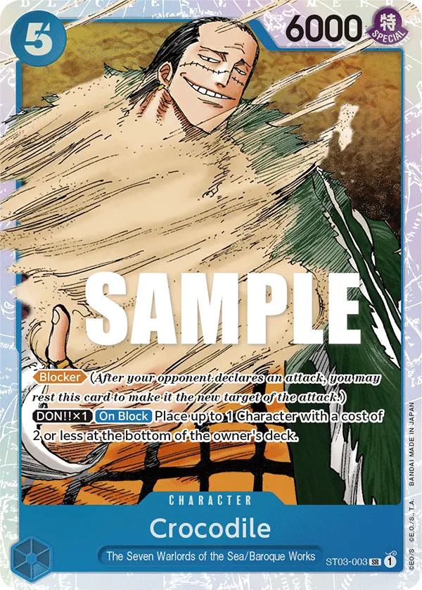 Carta Crocodile ST03-003