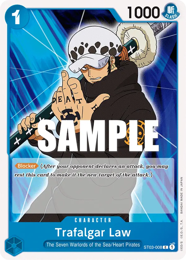 Carta Trafalgar Law ST03-008