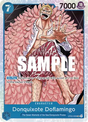 Carta Donquixote Doflamingo ST03-009