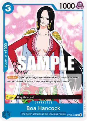 Carta Boa Hancock ST03-013
