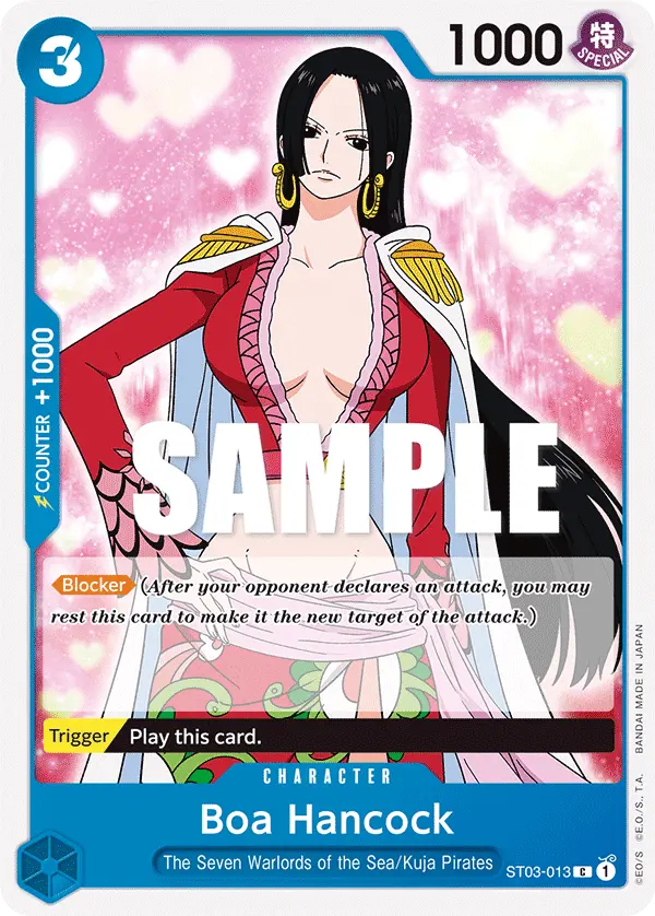 Boa Hancock ST03-013 card