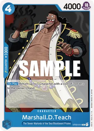Carta Marshall.D.Teach ST03-014