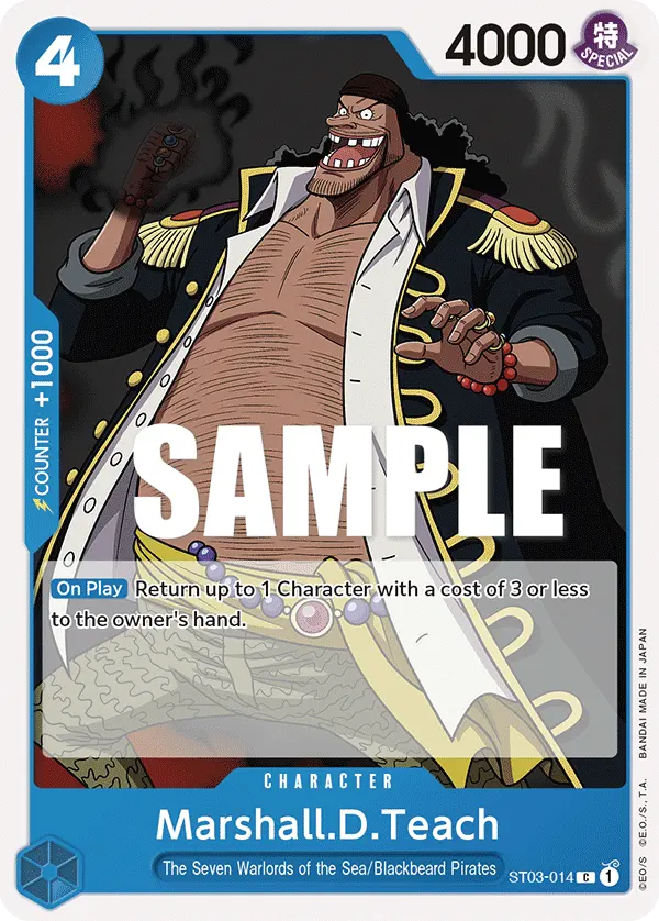 Carta Marshall.D.Teach ST03-014