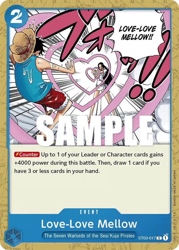 Carta Love-Love Mellow ST03-017