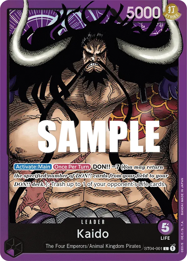 Carta Kaido ST04-001