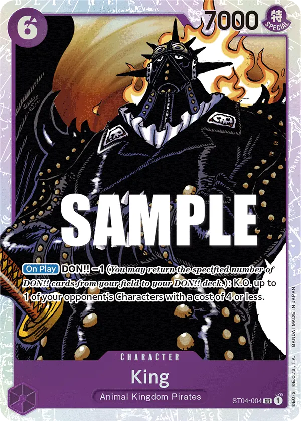 King ST04-004 card