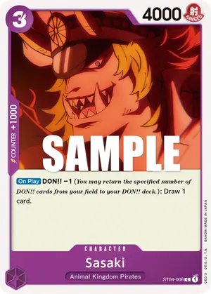 Carta Sasaki ST04-006