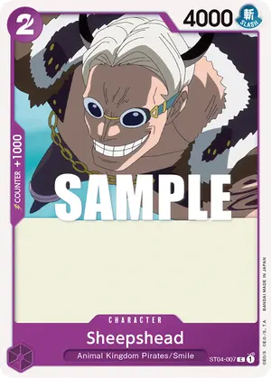Carta Sheepshead ST04-007