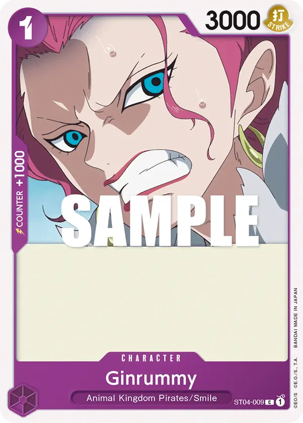 Carta Ginrummy ST04-009