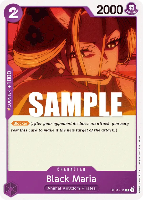Carta Black Maria ST04-011
