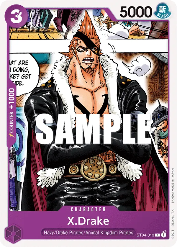 X.Drake ST04-013 card