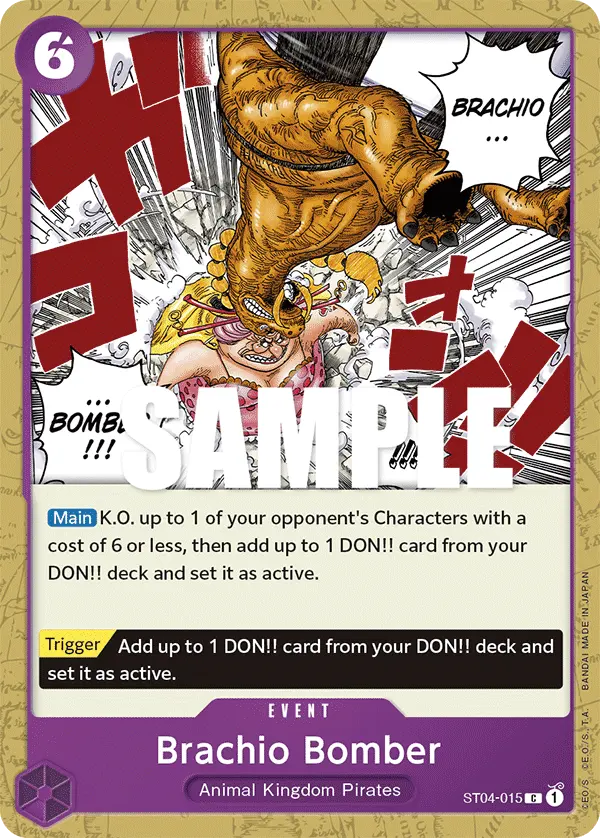 Brachio Bomber ST04-015 card