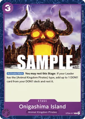 Carta Onigashima Island ST04-017