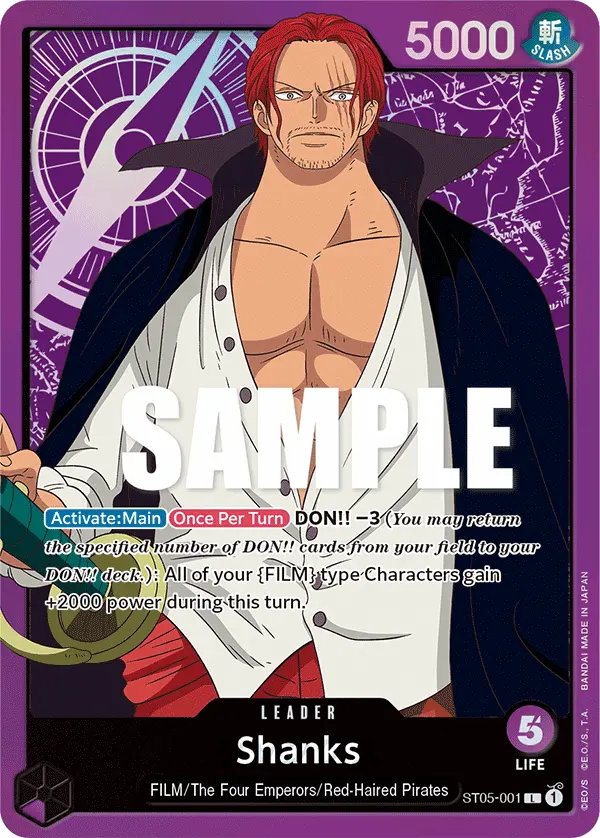 Shanks ST05-001 card