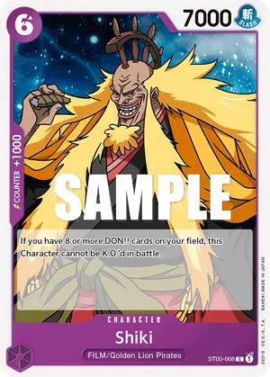 Carta Shiki ST05-008